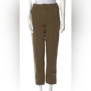 Sezane Olive crop denim pants size 38